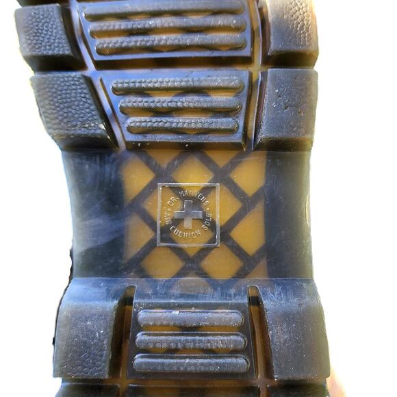 Dr. Martens Combs Nylon Combat Platform Boots 8 - Picture 8 of 11